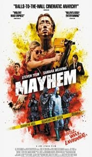 Mayhem (2017) Hindi Dubbed poster