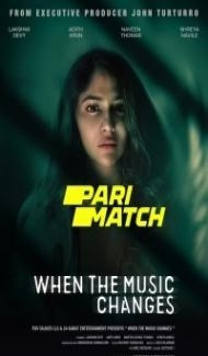 When the Music Changes (2022) Hindi Dubbed poster
