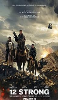 12 Strong (2018) Hindi Dubbed poster