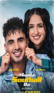 Munda Southall DA (2023) Punjabi Movie poster