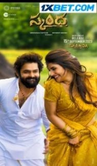 Skanda (2023) South Indian Hindi Dubbed Movie poster