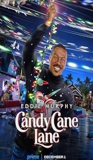 Candy Cane Lane (2023) Hindi Dubbed poster