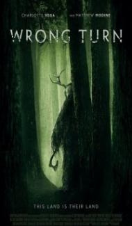 Wrong Turn (2021) Hindi Dubbed poster