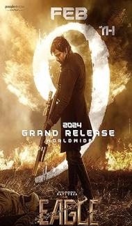 Eagle (2024) South Indian Hindi Dubbed Movie poster