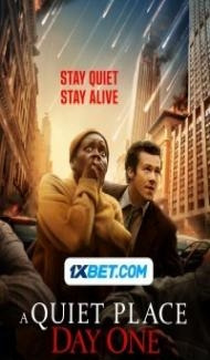 A Quiet Place: Day One (2024) Hindi Dubbed poster