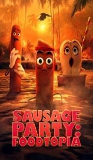 Sausage Party: Foodtopia (2024) Season 1 Hindi Web Series poster