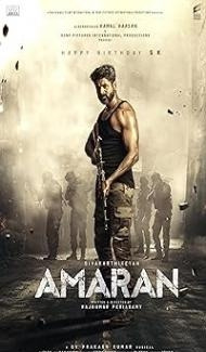 Amaran (2024) Hindi Dubbed Movie poster