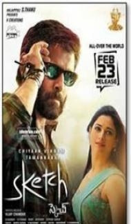 Sketch (2018) South Indian Hindi Dubbed Movie poster