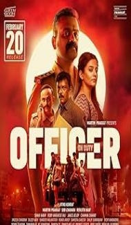 Officer on Duty (2025) Hindi Dubbed Movie poster