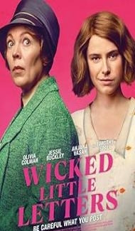 Wicked Little Letters (2023) Hindi Dubbed Movie poster