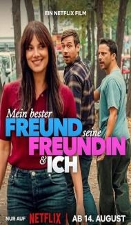 My Best Friend His Girlfriend and Me (2026) Hindi Dubbed Movie poster