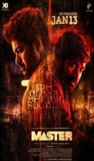Vijay The Master (2021) South Indian Hindi Dubbed Movie poster