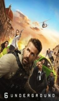 6 Underground (2019) Hindi Dubbed poster