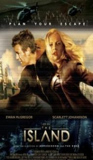 The Island (2005) Hindi Dubbed poster
