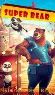 Super Bear (2019) Hindi Dubbed poster