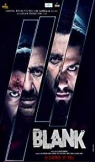 Blank (2019) Hindi Movie poster