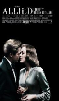 Allied (2016) Hindi Dubbed poster