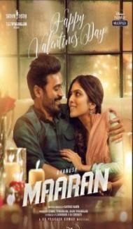 Maaran (2022) South Indian Hindi Dubbed Movie poster