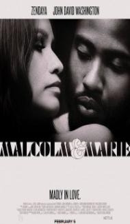 Malcolm and Marie (2021) Hindi Dubbed poster