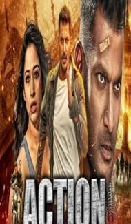 Action (2020) South Indian Hindi Dubbed Movie poster