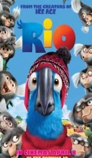 Rio (2011) Hindi Dubbed poster