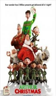 Arthur Christmas (2011) Hindi Dubbed poster