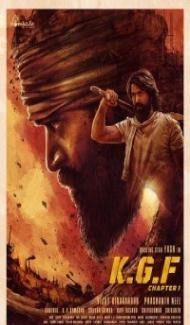 KGF Chapter 1 (2018) South Indian Hindi Dubbed Movie poster